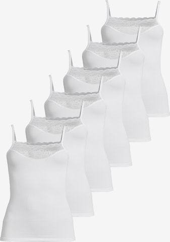 CON-TA Undershirt 'Modal' in White: front