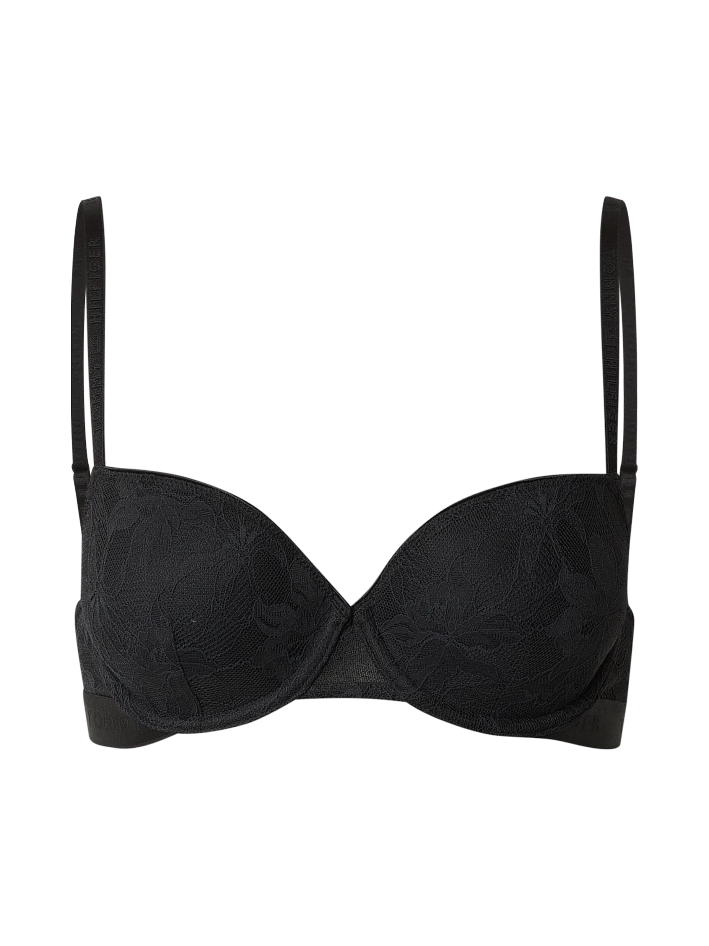 Tommy Hilfiger Underwear T-Shirt Nedrček | črna barva: sprednja stran