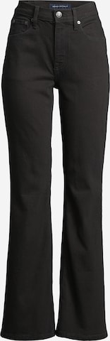 AÉROPOSTALE Rozkloszowany krój Jeansy w kolorze czarny: przód