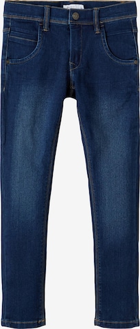 NAME IT Slimfit Jeans 'Tax' in Blauw: voorkant