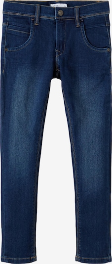 NAME IT Jeans 'Tax' in dunkelblau / braun, Produktansicht
