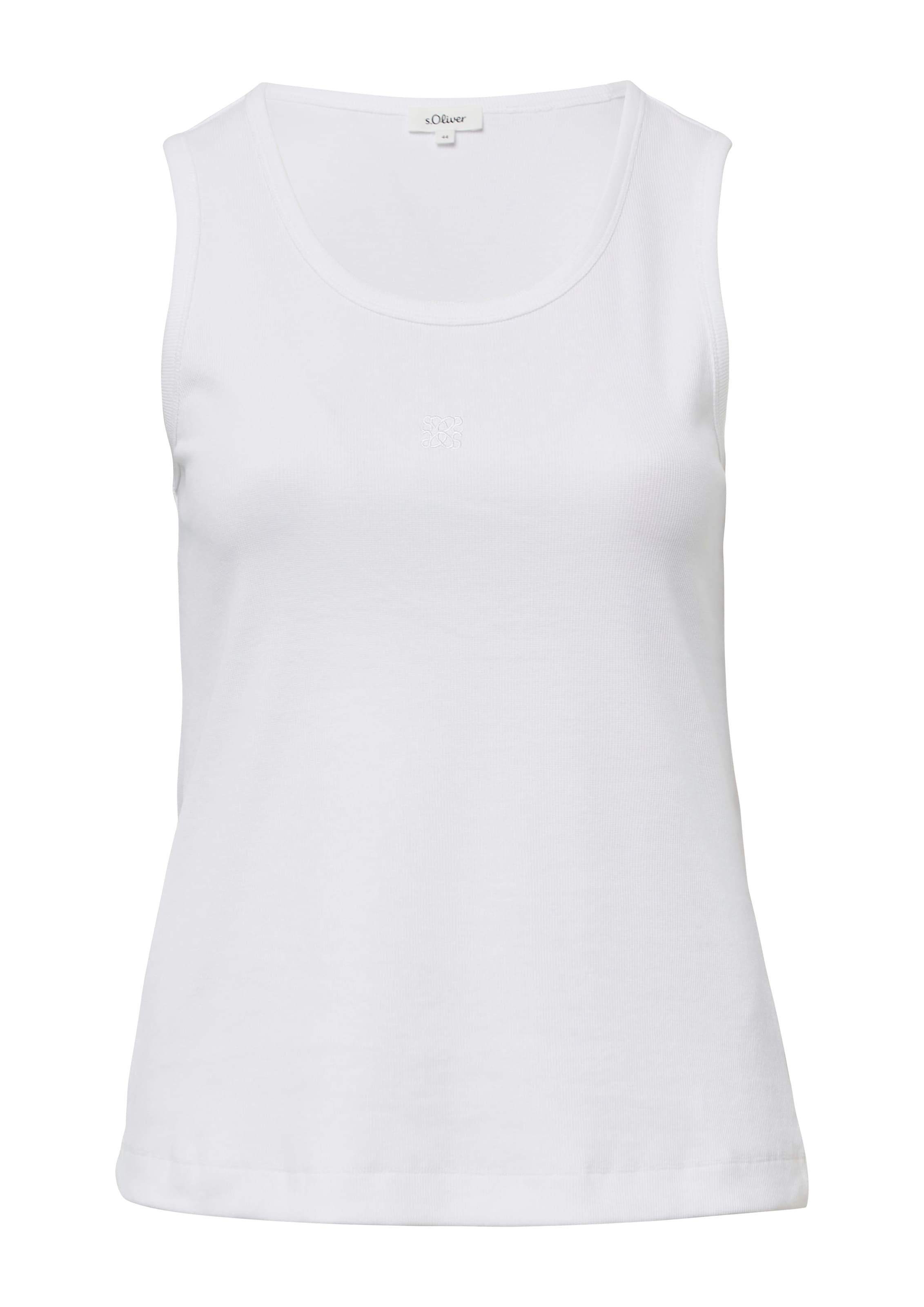 Haut s.Oliver Red Label Plus en blanc : devant