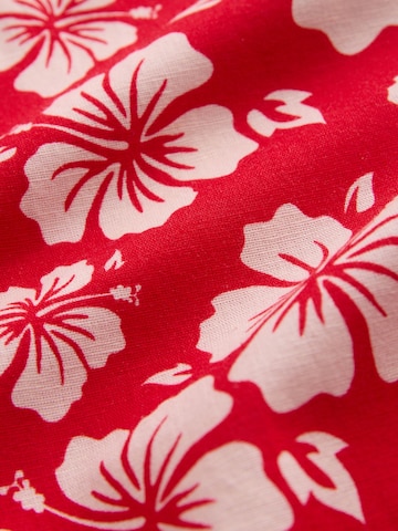 Next Comfort fit Button Up Shirt in Red