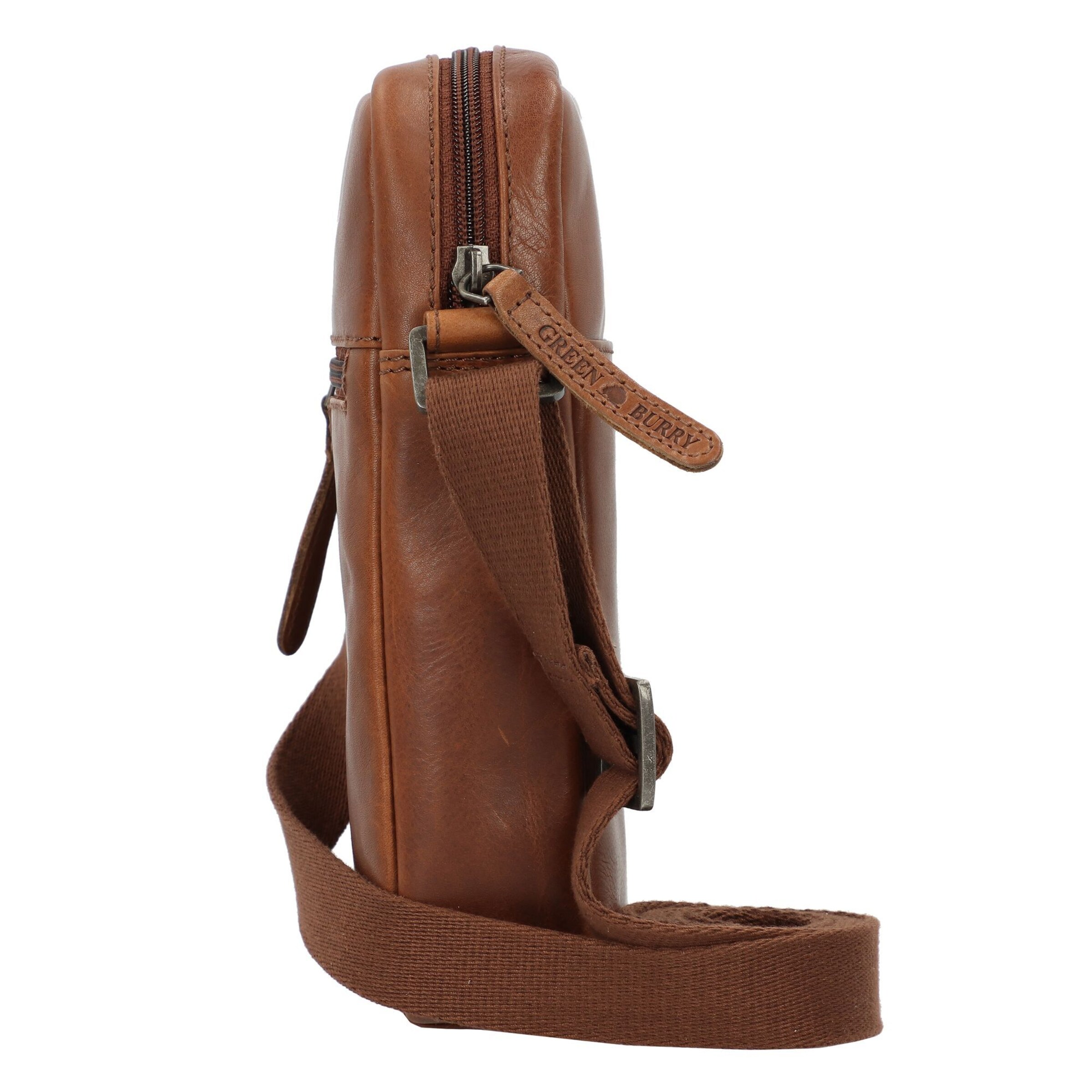 GREENBURRY Umhängetasche 'Vintage' in Braun