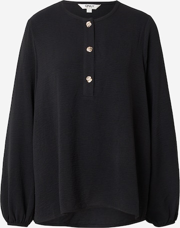 ONLY Blus 'ONLHILLA-METTE' i svart: framsida