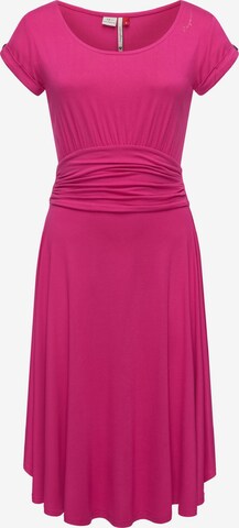 Ragwear Kleid in Pink: predná strana