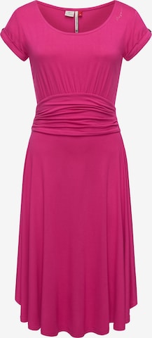 Ragwear Sukienka w kolorze różowy: przód