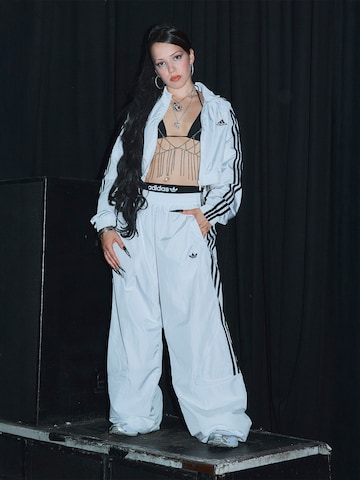 ADIDAS ORIGINALS Преходно яке 'Teamgeist Adicolor' в бяло