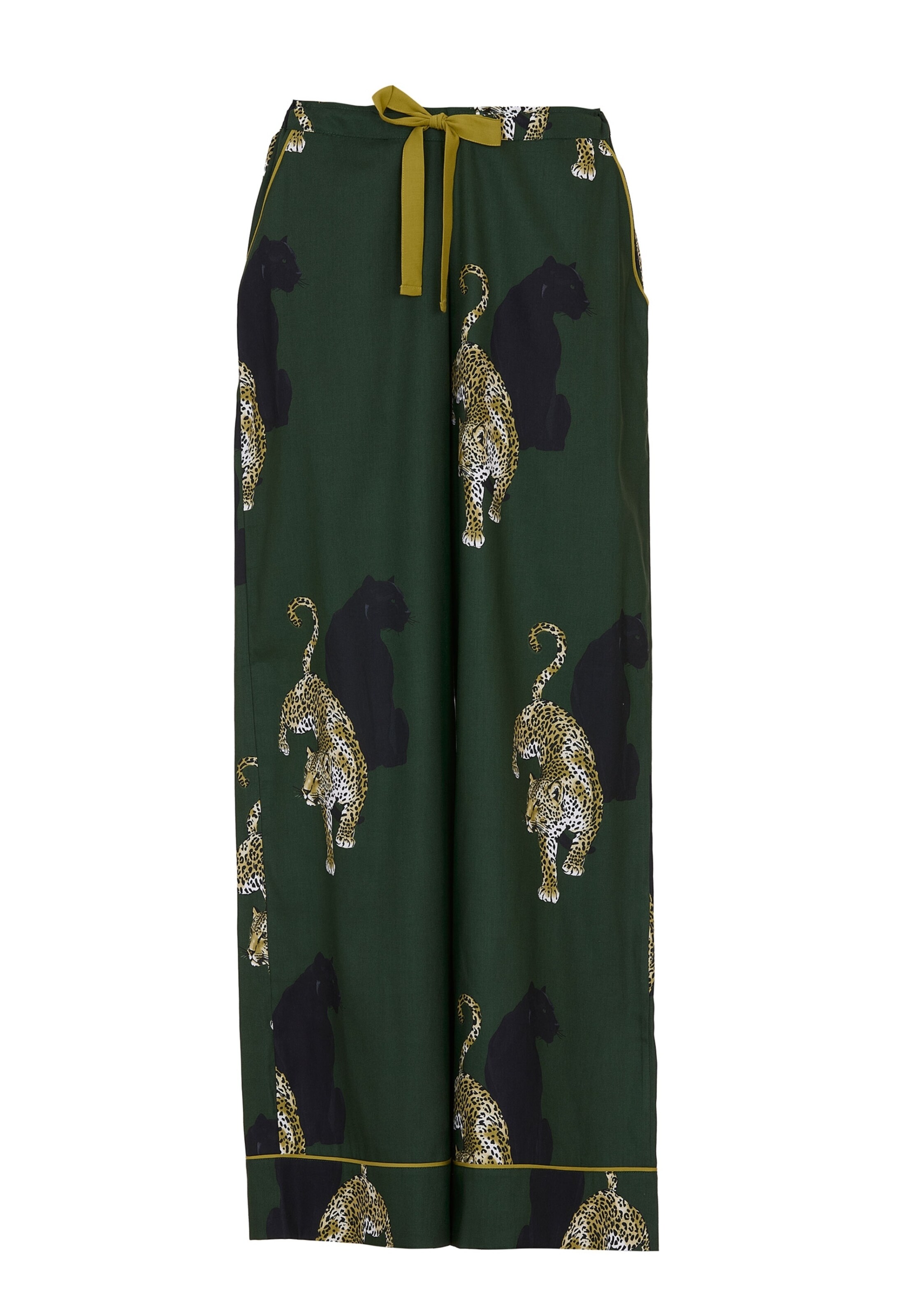 Cyberjammies Pajama Pants 'Olive' in Green: front