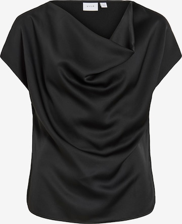 VILA - Top 'VIEllette' en negro: frente