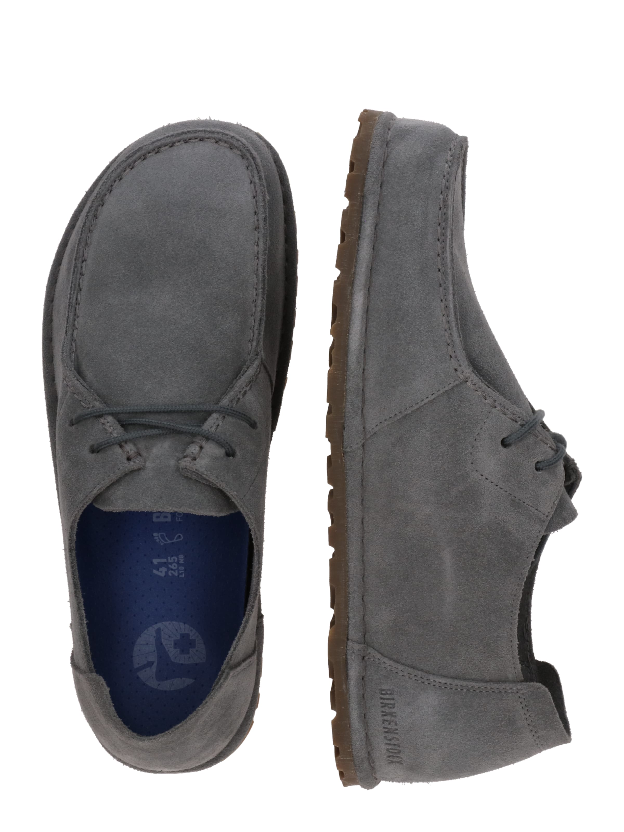 BIRKENSTOCK Mokasyny 'LEVE' w kolorze szary