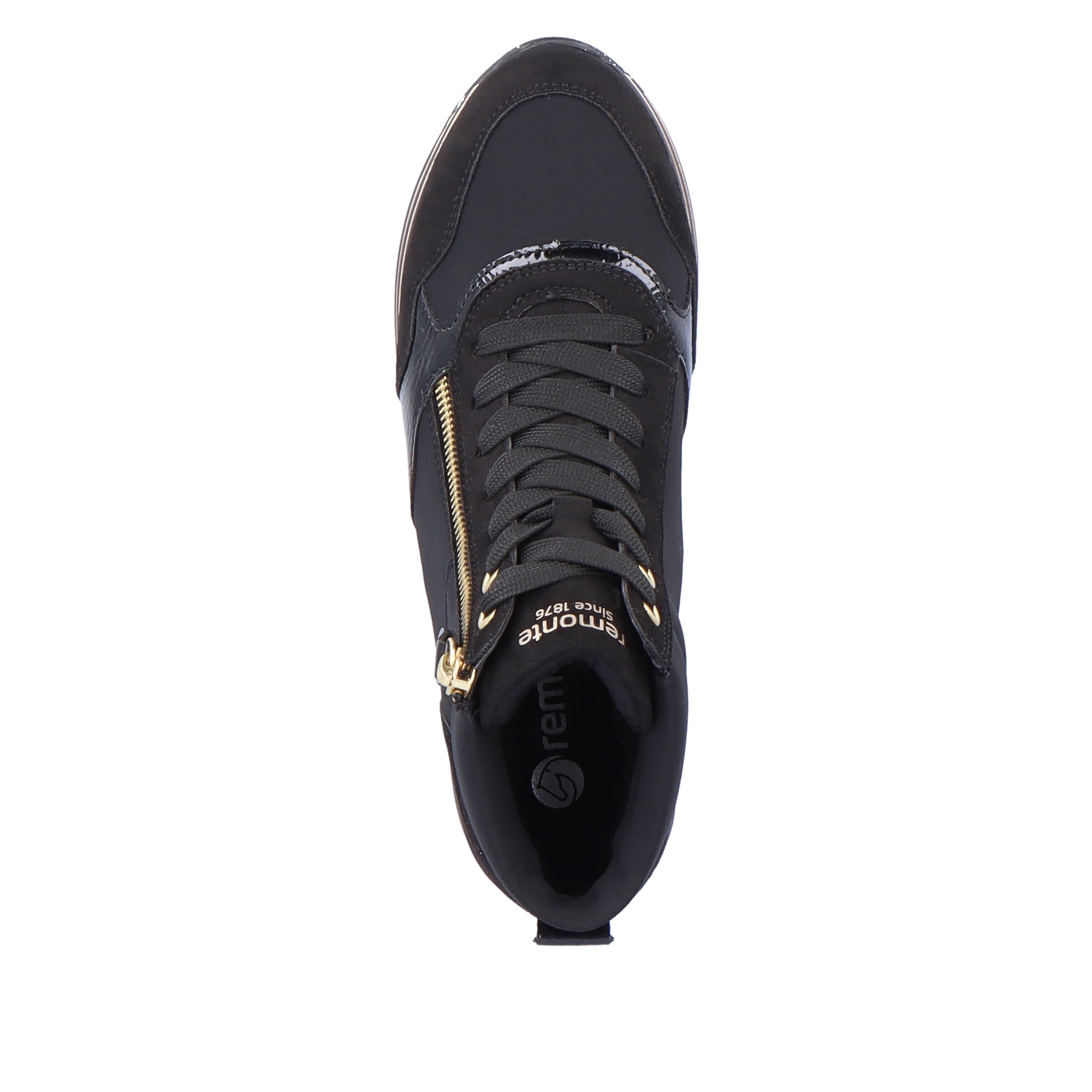 REMONTE High-Top Sneakers in Black