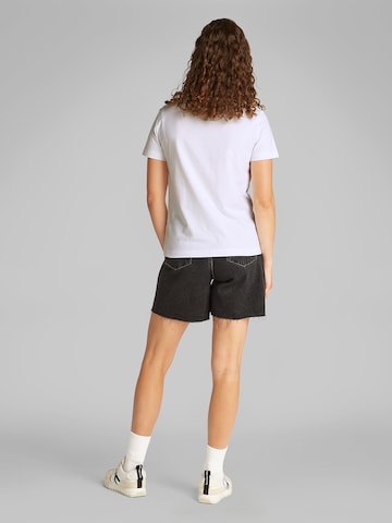 Maglietta 'SHADOW' di Calvin Klein Jeans in bianco