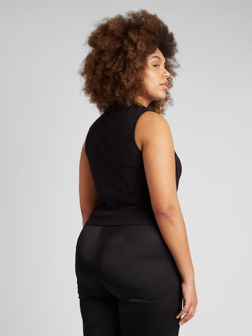 ABOUT YOU Curvy Top 'Nancy' in Black