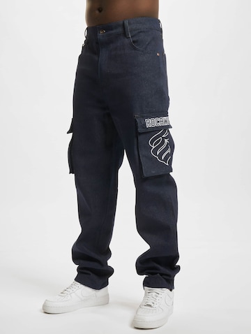 ROCAWEAR Loosefit Jeans in Blau: Vorderseite