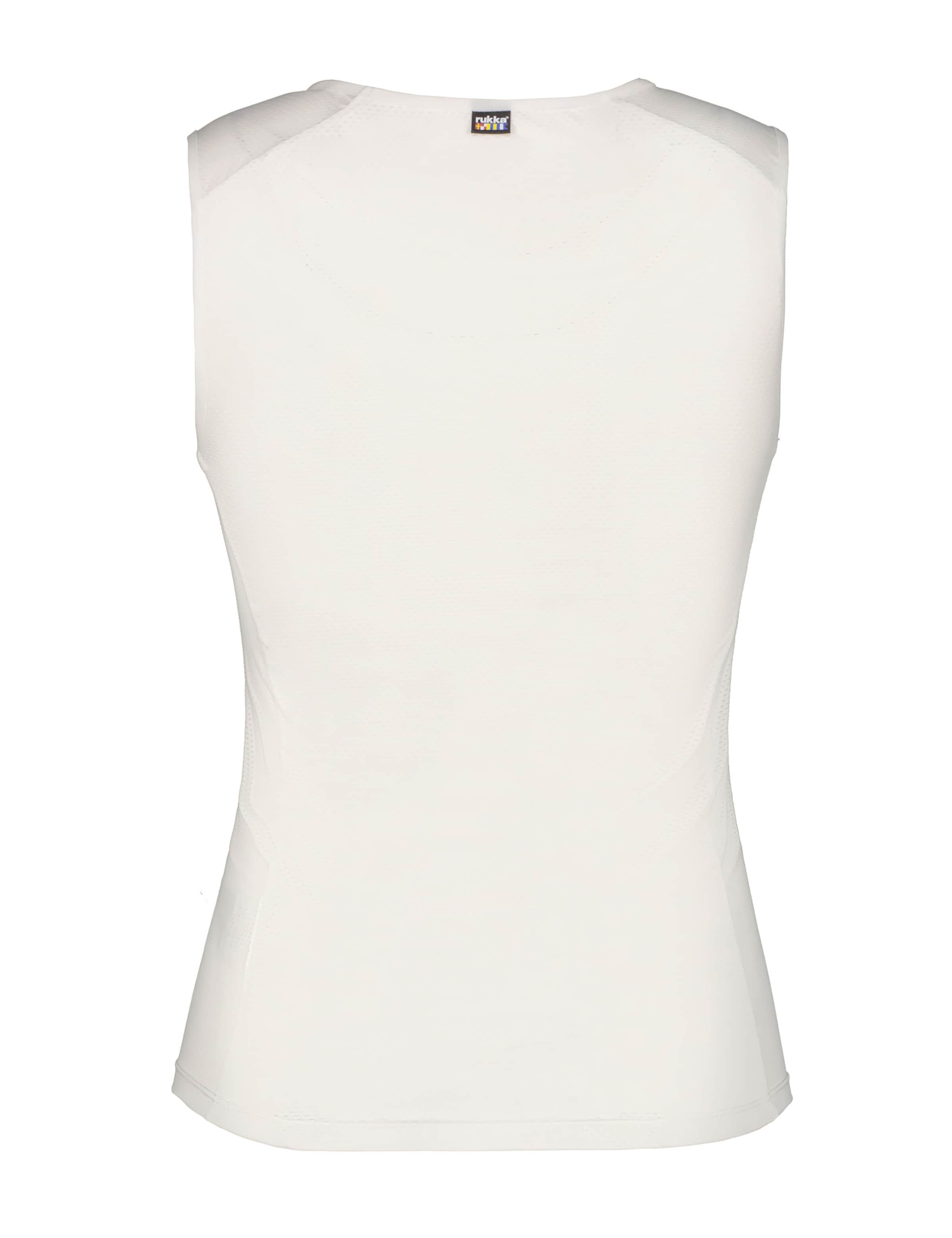 Rukka Спортен топ 'Raukko' в бяло