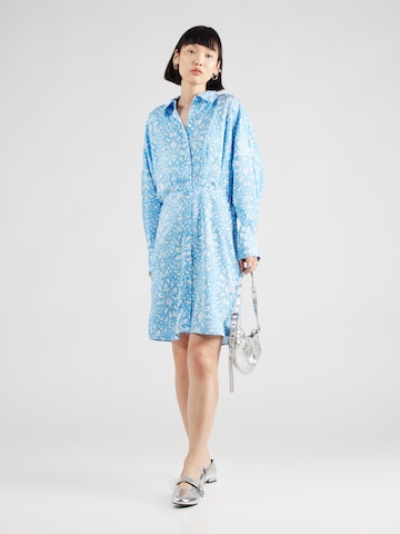 SAINT TROPEZ Shirt Dress 'Imena' in Blue