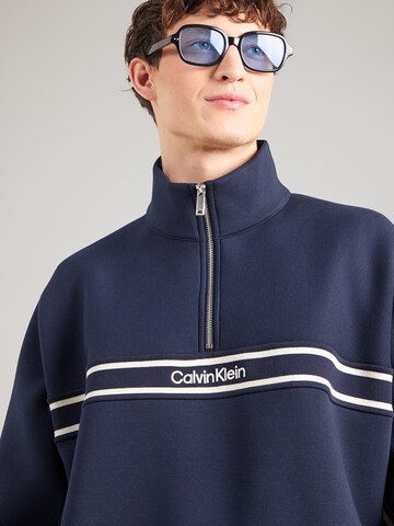 Calvin Klein Jeans Sweatshirt in Blauw