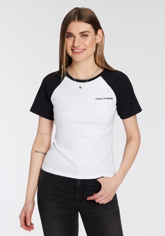 AJC Shirt in Weiß: Vorderseite