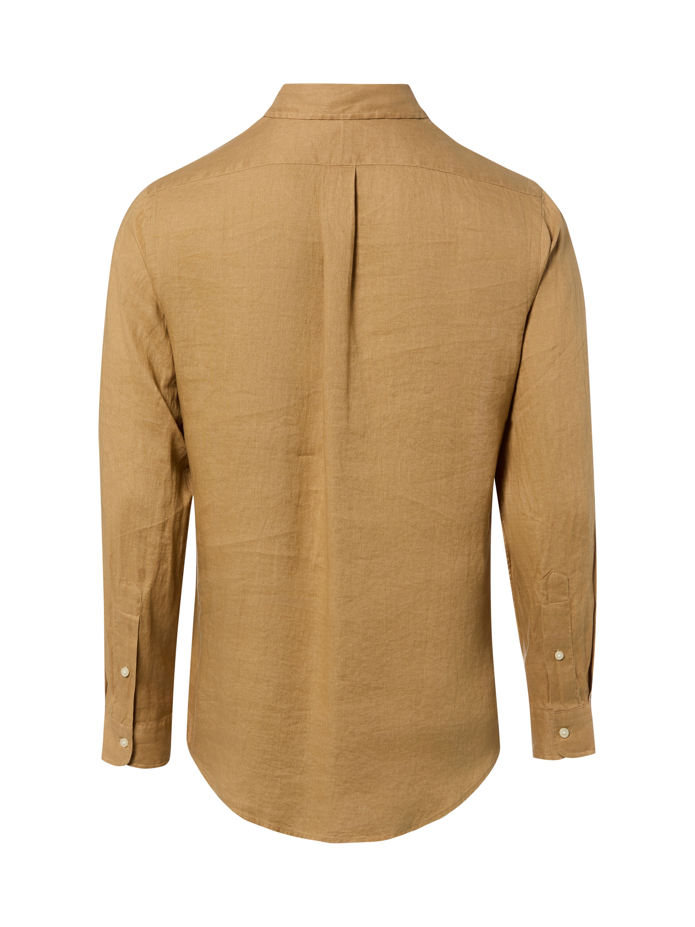 Polo Ralph Lauren Regular Fit Leinenhemd in Braun