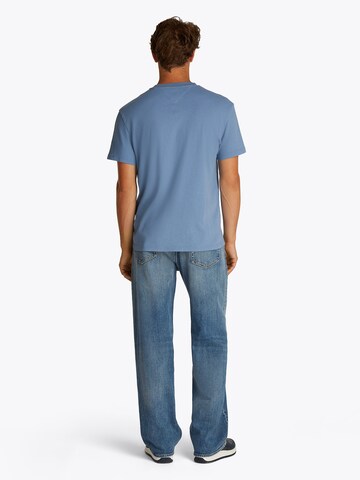 T-Shirt Tommy Jeans en bleu : derrière