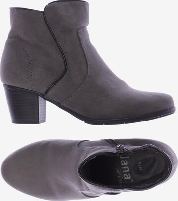 JANA Dress Boots in 37 in Grey: front
