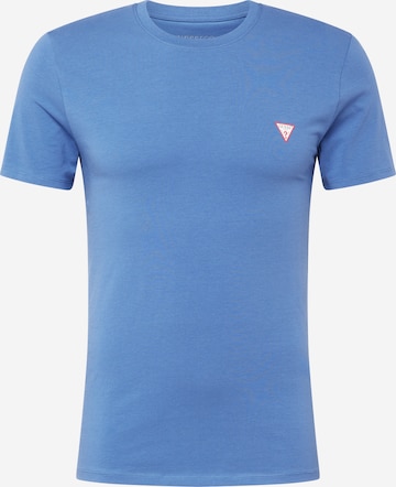 GUESS Shirt in Blauw: voorkant