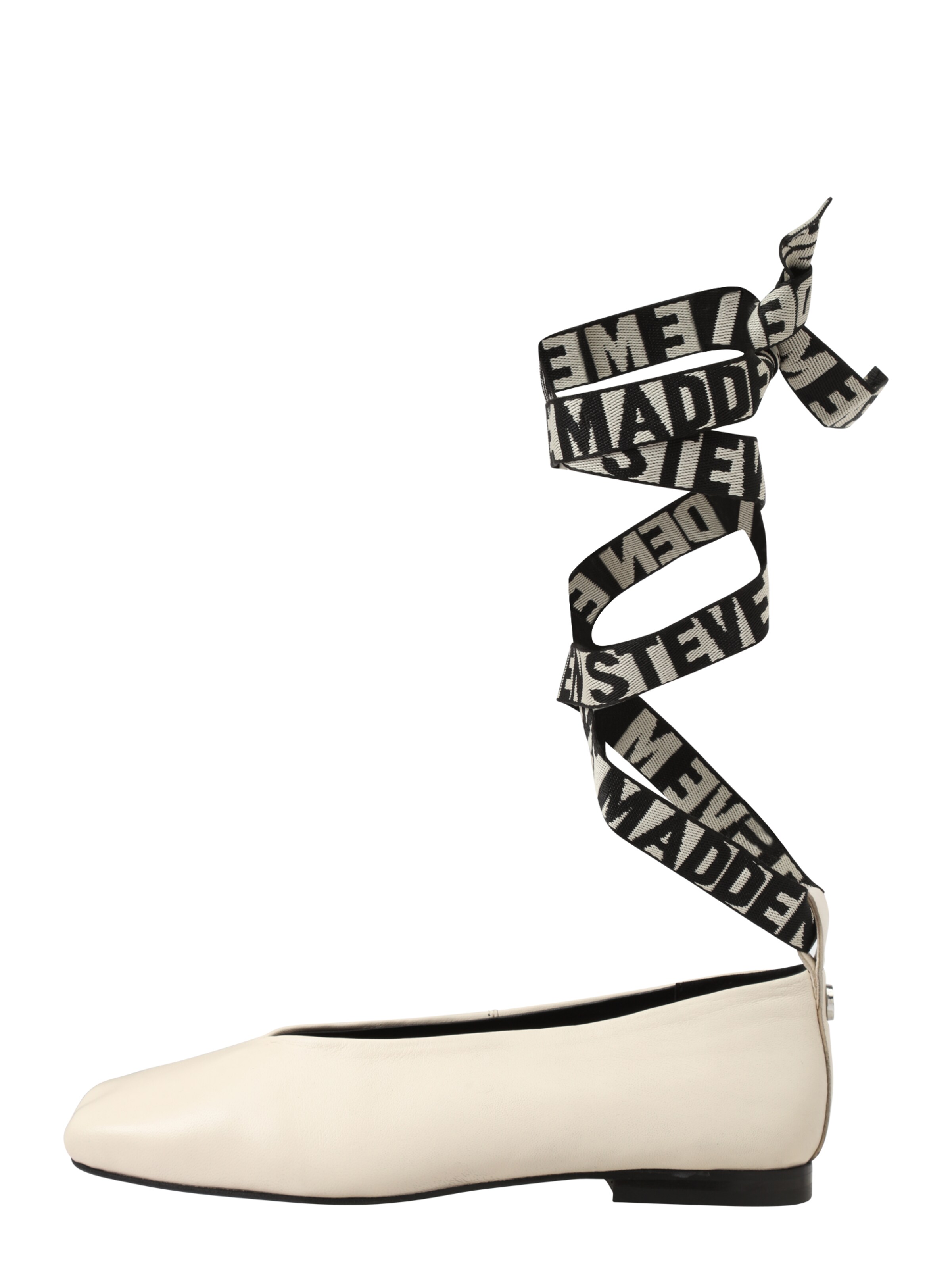 Ballerines à lanières 'Ezri' STEVE MADDEN en beige : sur le côté