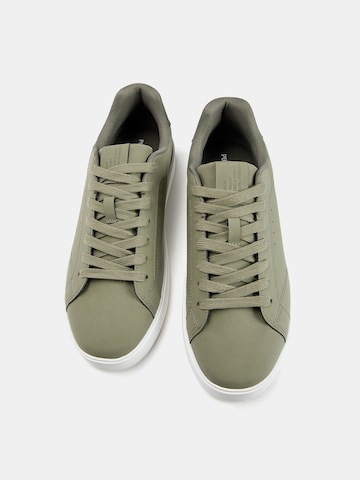 Pull&Bear Sneaker low i grøn