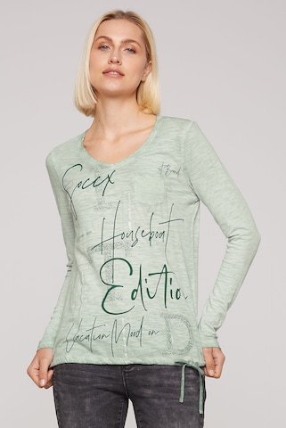 Soccx Shirts 'Rock the Boat' i blå: forside