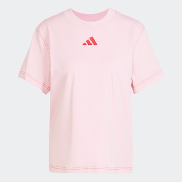 ADIDAS SPORTSWEAR T-Shirt in Pink: Vorderseite