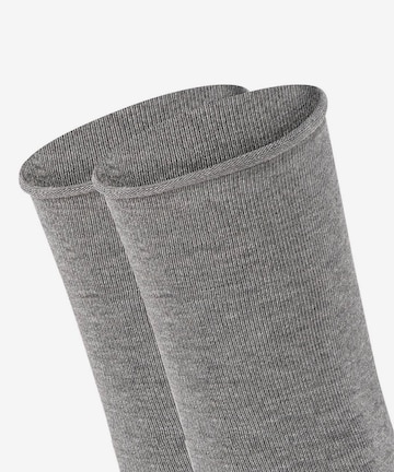 Chaussettes 'Happy' FALKE en gris