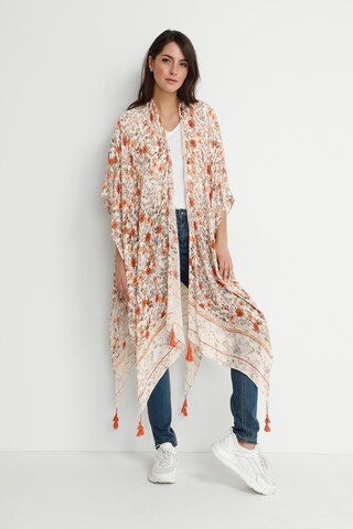 bēšs Cream Kimono