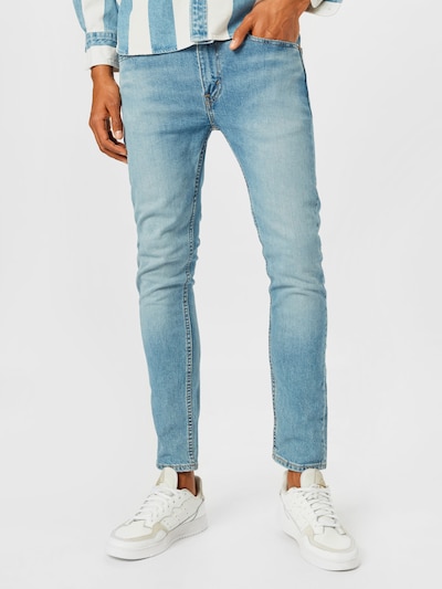 LEVI'S Kavbojke | moder denim barva, Prikaz modela