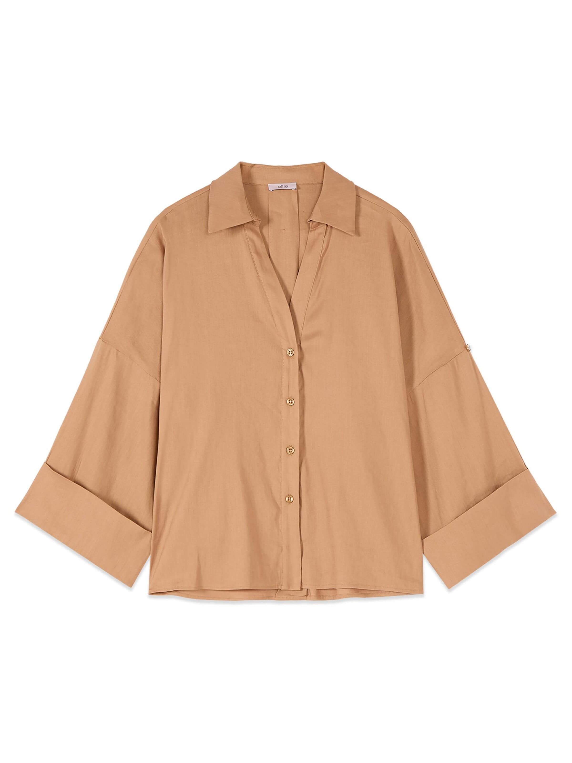 Chemisier oltre en beige : devant