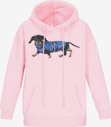 MYMO - Sudadera en rosa: frente