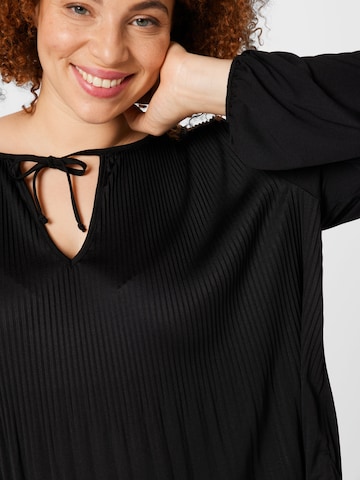 ABOUT YOU Curvy Blouse 'Suzi' in Black