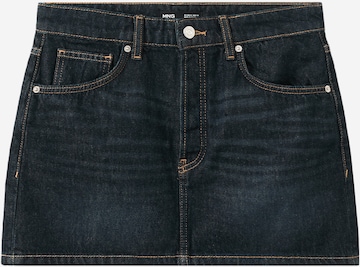 Fustă 'MADIOR' de la MANGO pe albastru: față