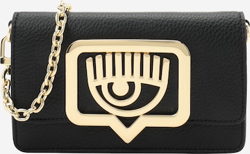 Chiara Ferragni Clutch in Schwarz: Vorderseite