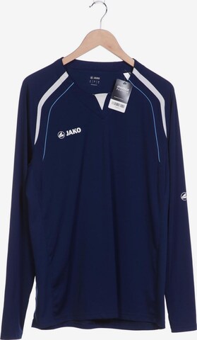 JAKO Langarmshirt XL in Blau: predná strana