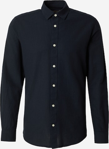 mėlyna Only & Sons Priglundantis modelis Marškiniai 'ONSCANTLEY': priekis