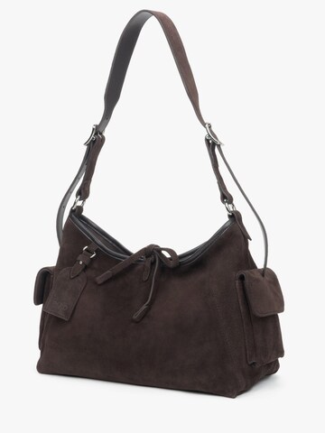 Estro Schultertasche '9280'‌‌‌‌‌‌‌‌‌ in Braun