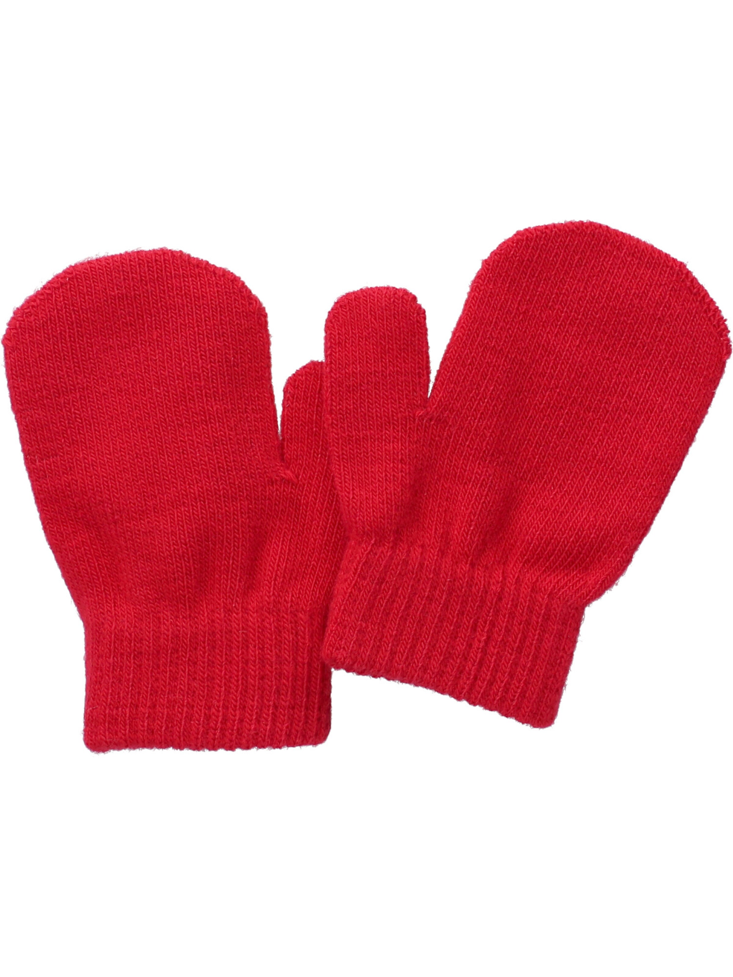 Villervalla Gloves in Red: front