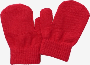 Villervalla Gloves in Red: front