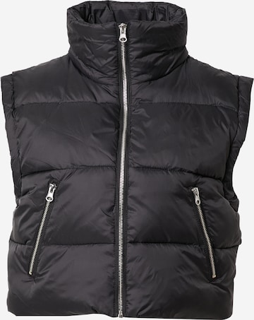SISTERS POINT Vest 'DINAS' in Black: front