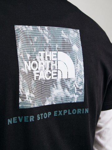 THE NORTH FACE - Camiseta 'Tailgrid Infill' en negro