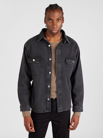 Denim Project Between-Season Jacket 'WORKER' in Black: front