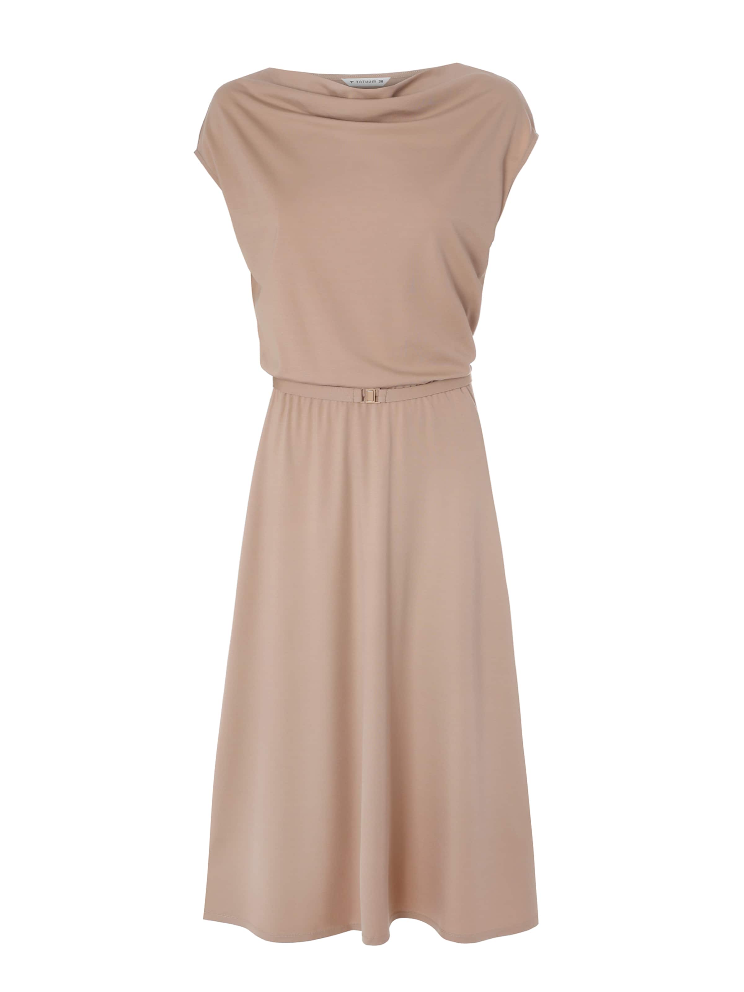 TATUUM - Vestido em bege: frente
