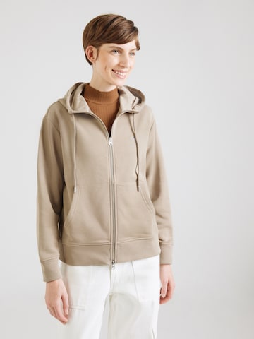 Veste de survêtement GANT en gris : devant