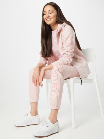 BENCH Sweatjacke 'PHINA' in Pink